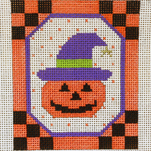 Jack-o-Lantern in Witch Hat