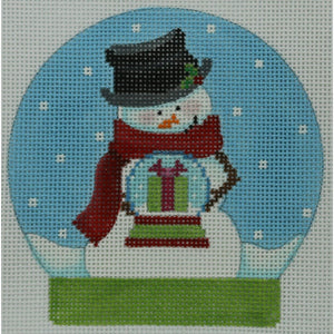 Snowman Snow Globe, Present