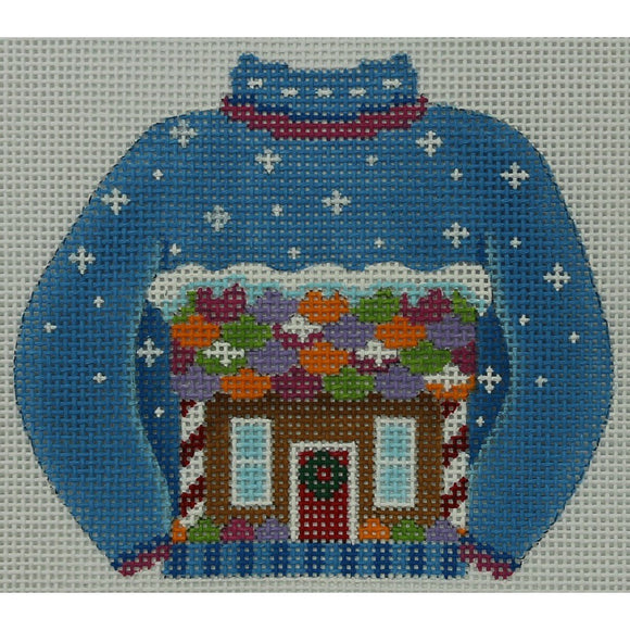 Gingerbread House Sweater