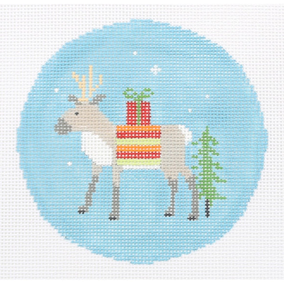 Reindeer, Red Present