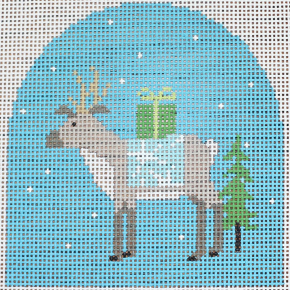 Reindeer w/Star Blanket