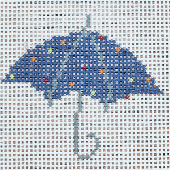 Umbrella Blue Multi Dots