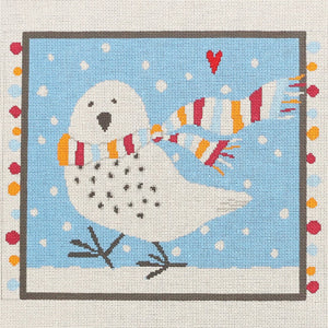 Snowy Owl with Scarf