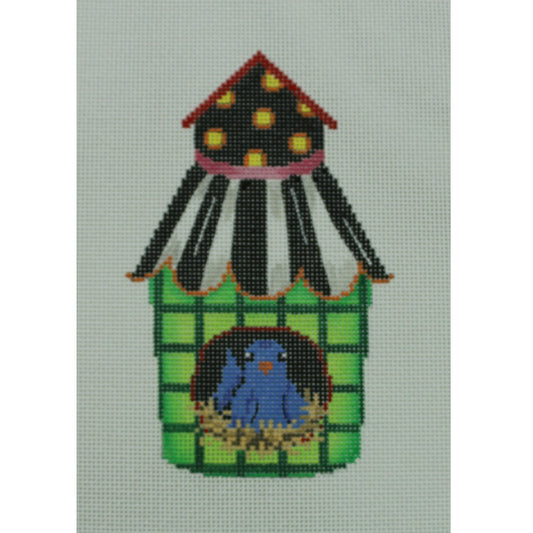 Birdhouse/Green on 13 mesh
