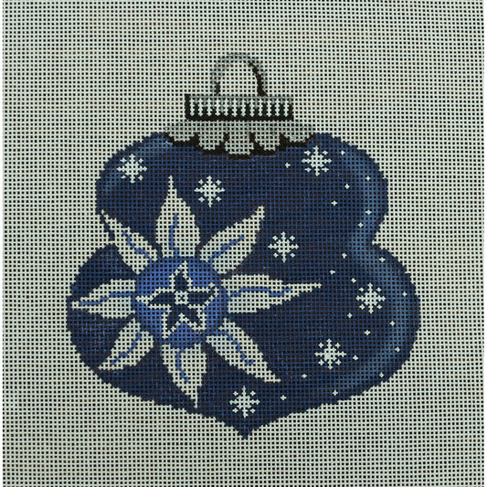 Blue & White Snowflakes