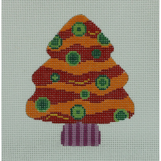 Orange/Red Swirl Tree