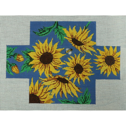 Sunflowers, Blue Brick Cover