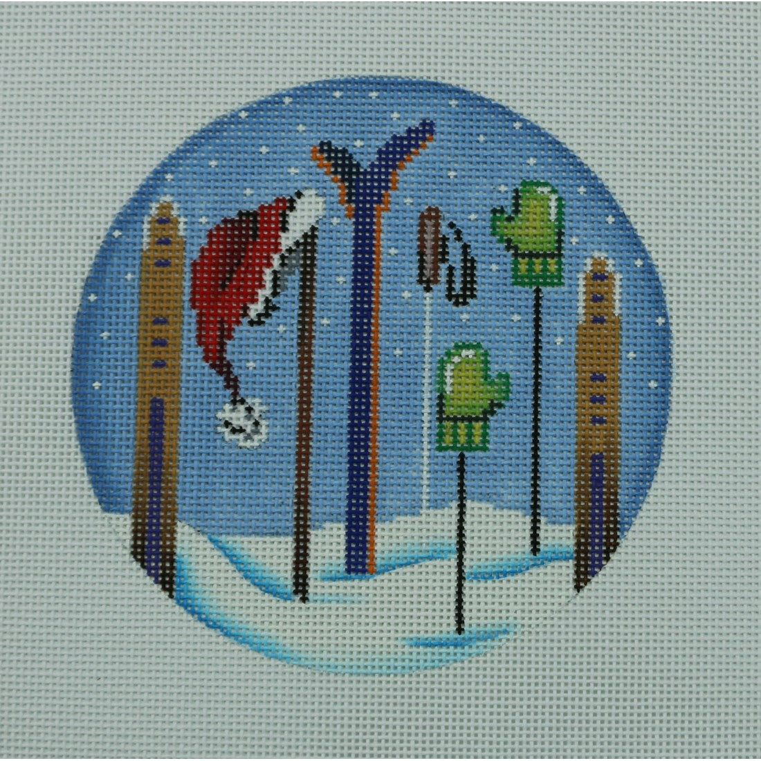 Skis, Hats, Gloves
