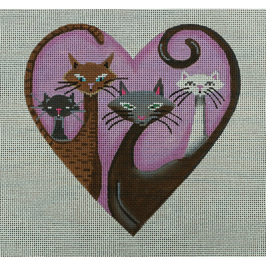 Heart Shaped Cats