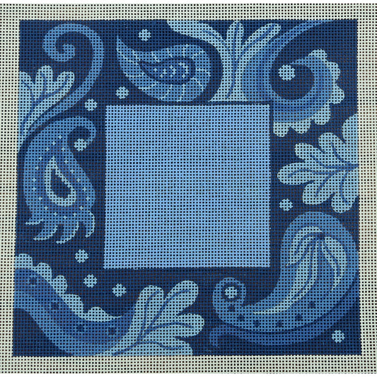 Blue Paisley Frame