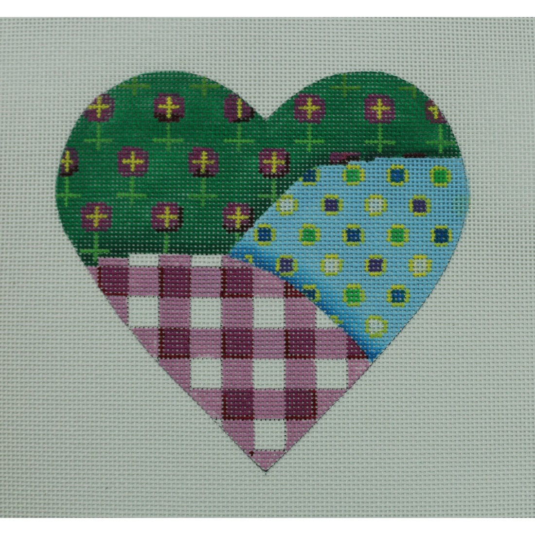 Patchwork/Pink Heart