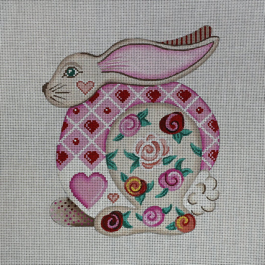 Roses & Hearts Bunny