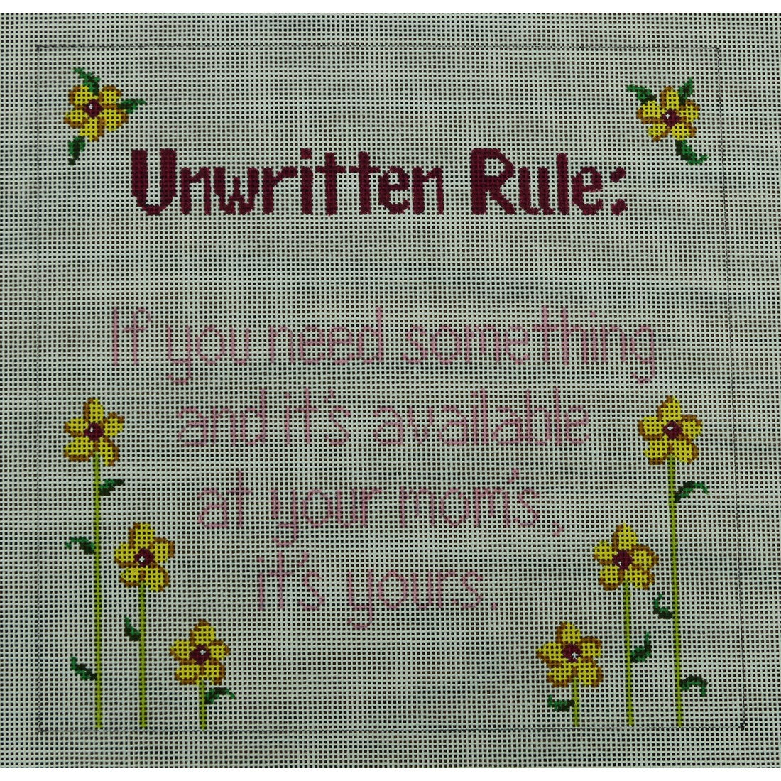 Unwritten Rule