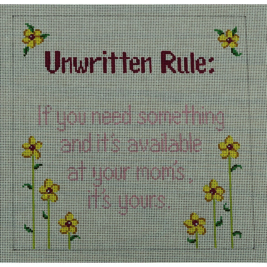 Unwritten Rule