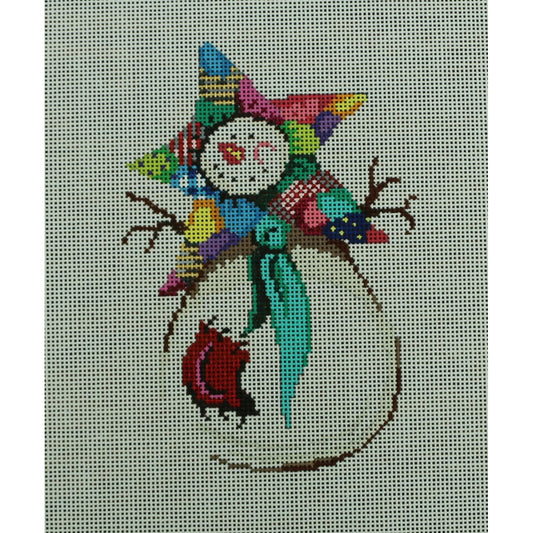 Snowman, Green Tie