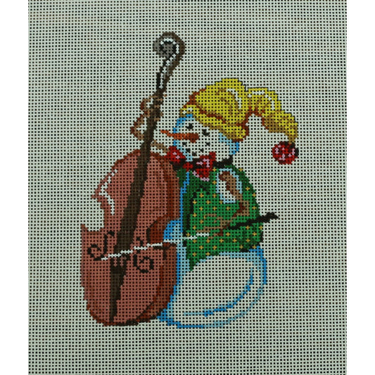 Snowman Bass Fiddle
