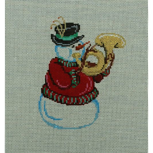 Snowman Brass Horn