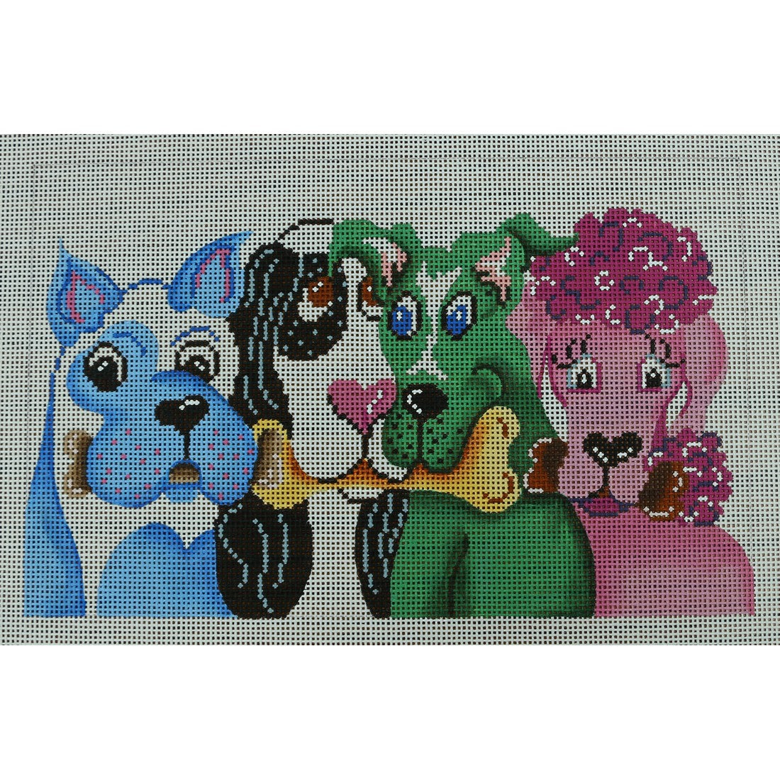 Colorful Dogs