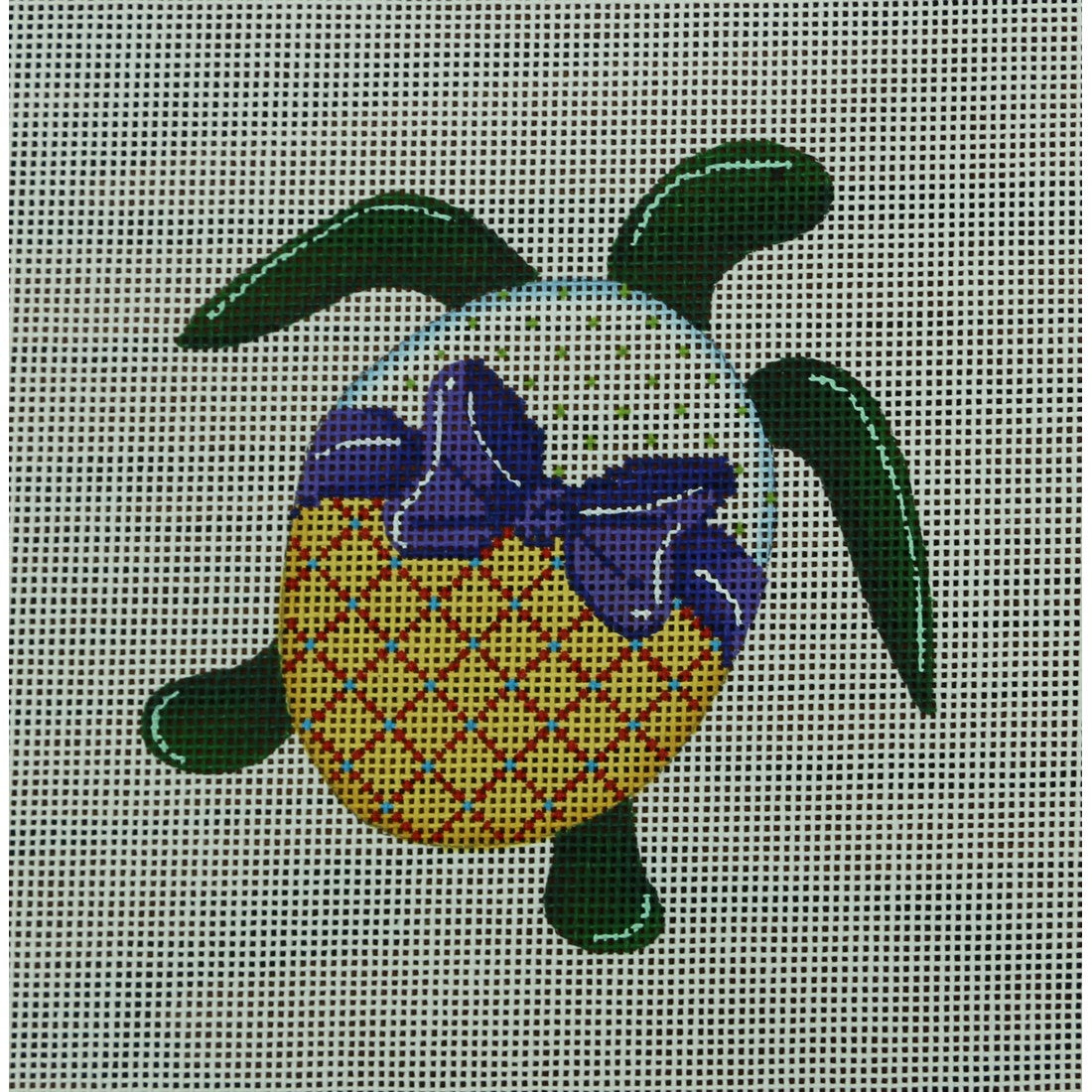 Turtle, Purple Bow