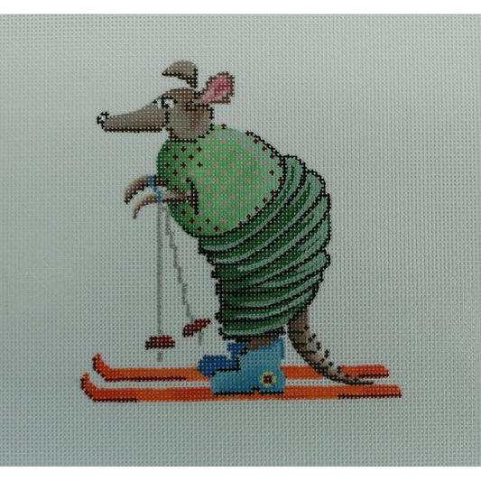 Armadillo on Skis