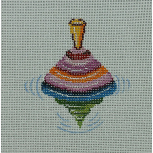 Spinning Rainbow Top