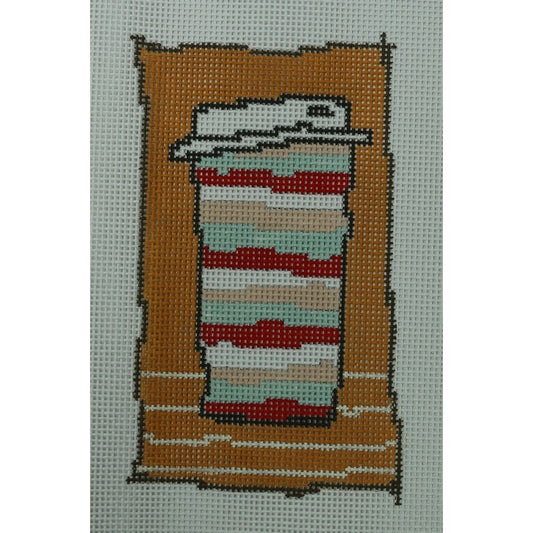 Striped Coffee Cup