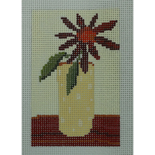 Red Flower in Vase