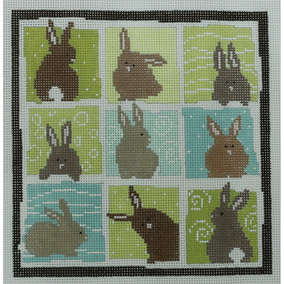 9 Bunnies, 18 mesh