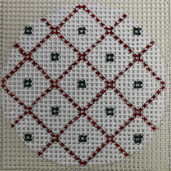 White Sparkle Stitchin' Little