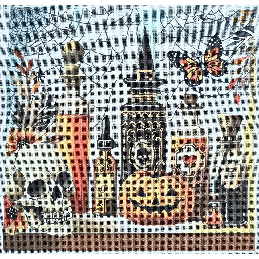 Halloween 6 Potion Bottles