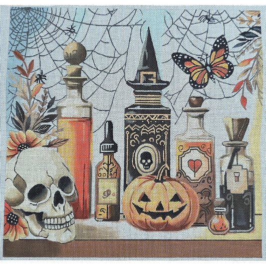 Halloween 6 Potion Bottles