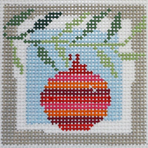 Pomegranate with Multi Stripes