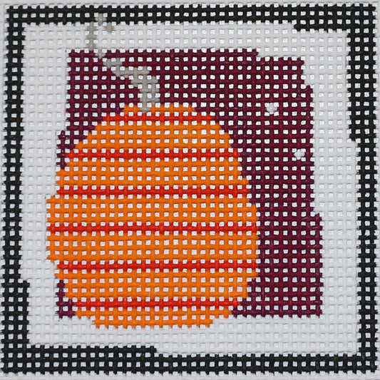 Pumpkin w/ Orange Stripes