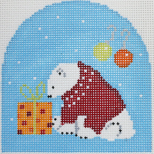 Polar Bear, Red Sweater