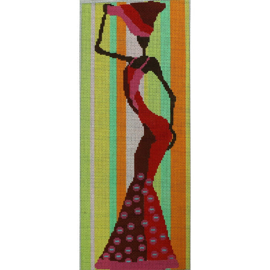 Woman in Red
