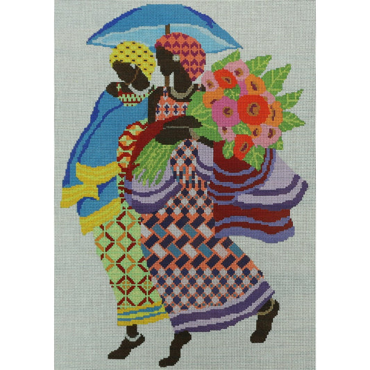 Women with Flowers