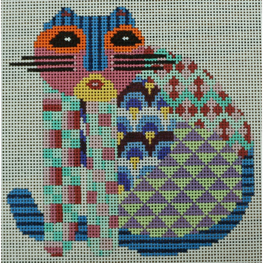 Colorful Cat, 13 mesh