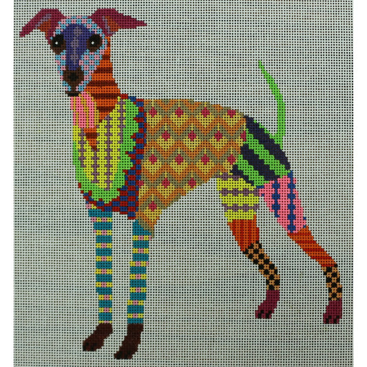 Colorful Greyhound