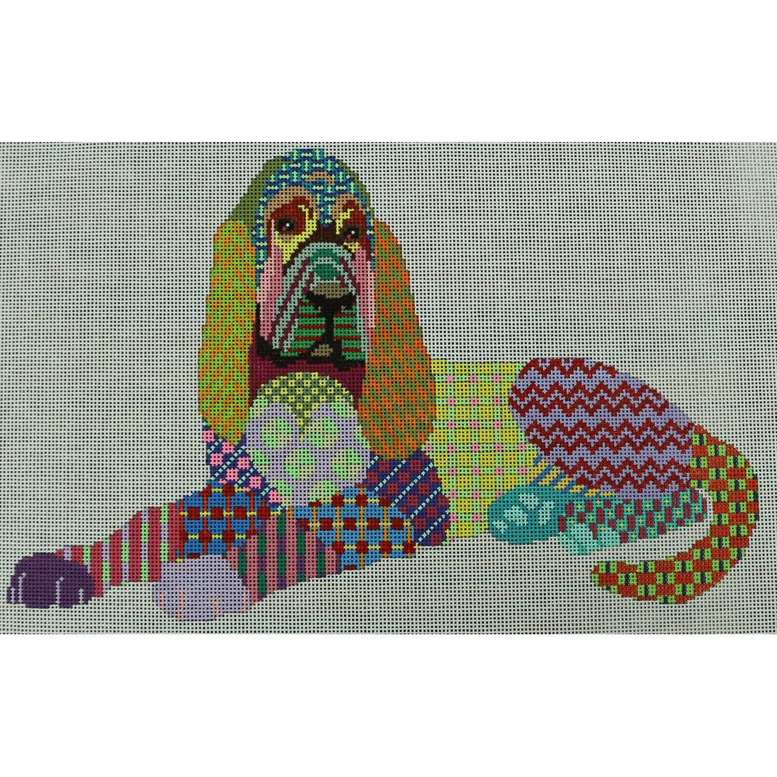 Colorful Bloodhound