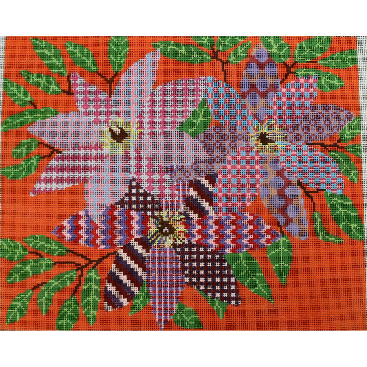 Colorful Clematis, 13 mesh