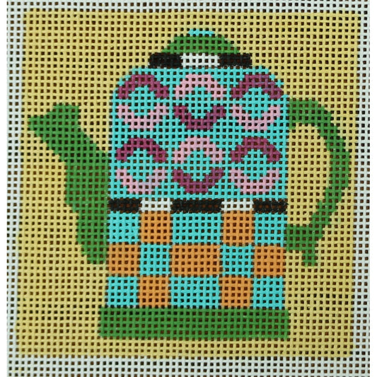 Orange Teapot