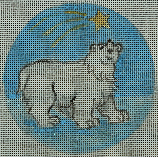 Polar Bear with Star