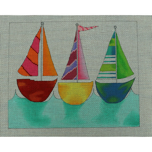 Ahoy! 3 Sailboats