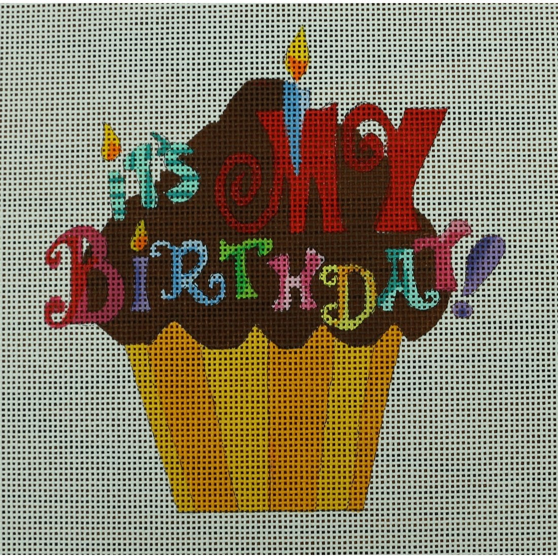 Giant Cupcake, My Birthday