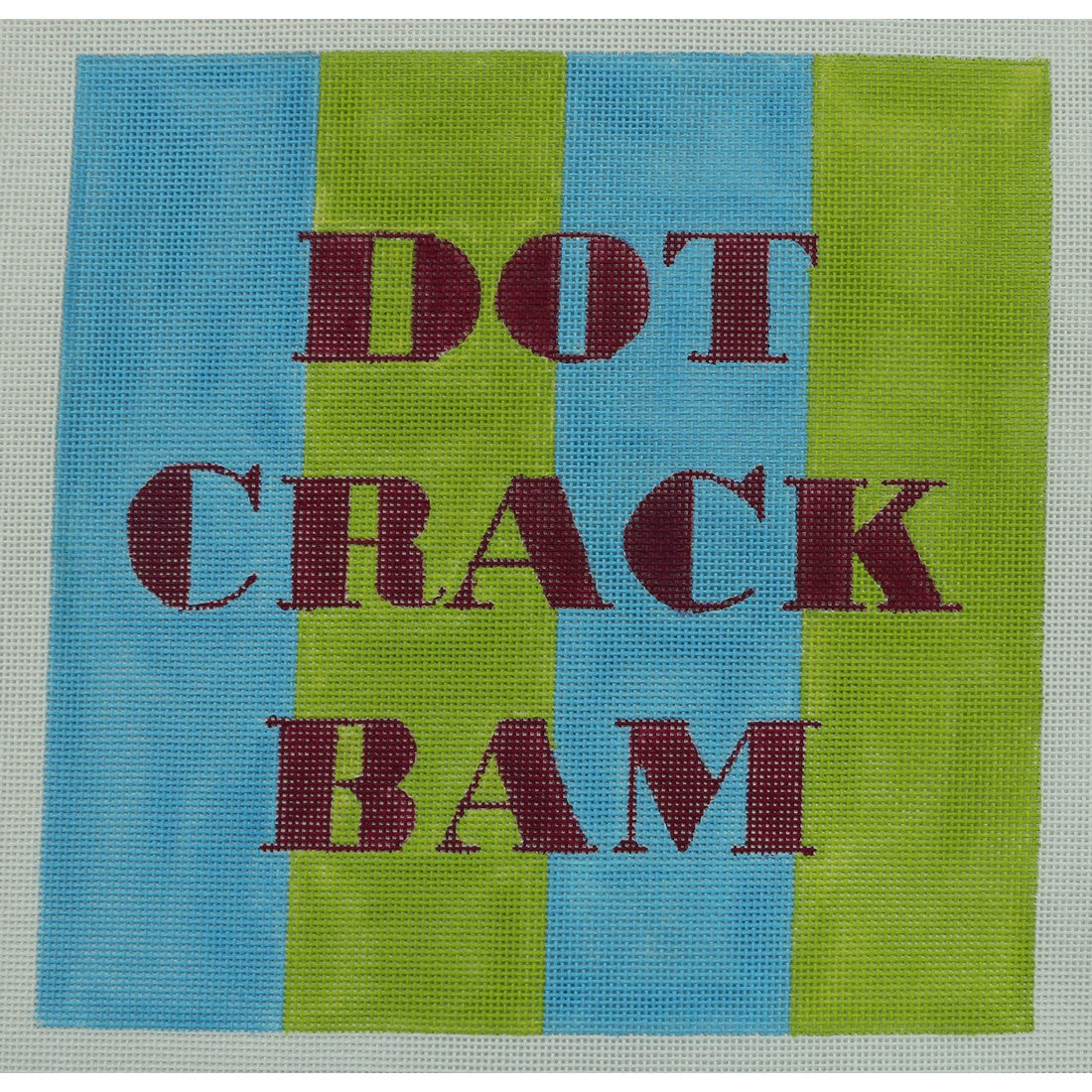 Dot Crack Bam on Stripes