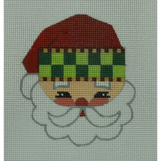 Santa Face, Checkered Band