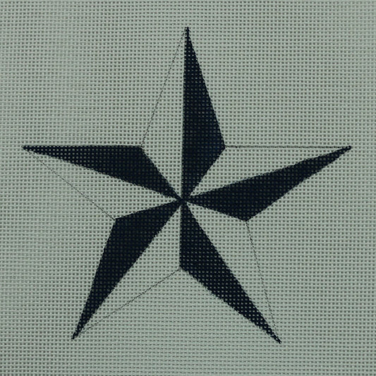 Blue & White Star