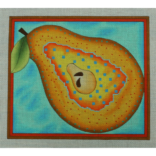Patterned Pear