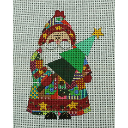 The Original Patchwork Santa