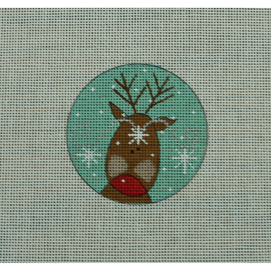 Rudolph w/ Snowflakes
